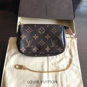 * NEW* Louis Vuitton Mini Pochette in Monogram